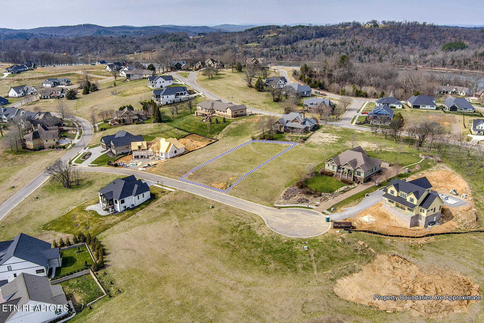 419 Hawks Bend Loudon, TN 37774 - Photo 24 of 47 18_HawksBend_419_Birdseye_NW