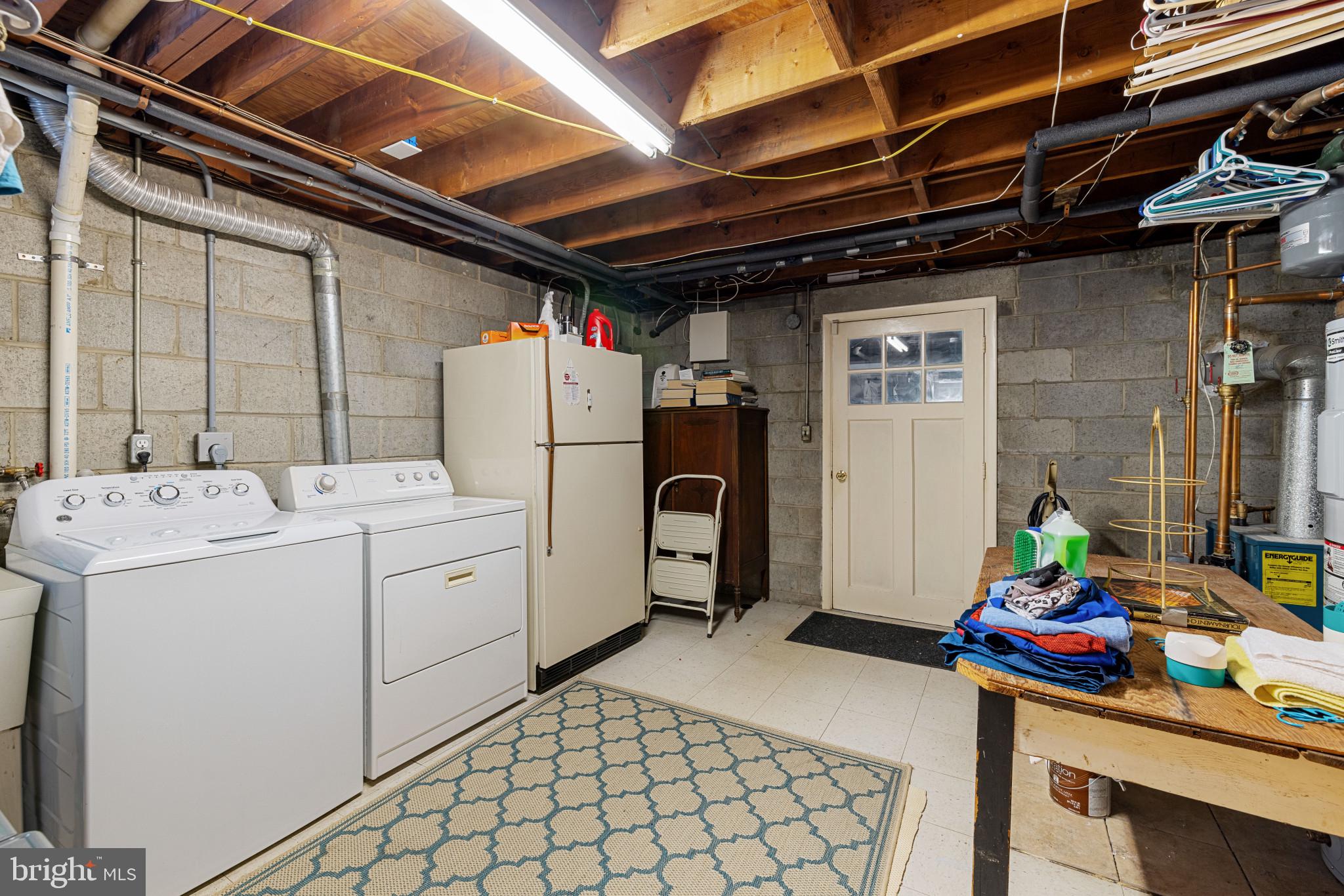 4948 Silver Spring Road Perry Hall, MD 21128 - Photo 51 of 60 Laundry Room & Door to Garage