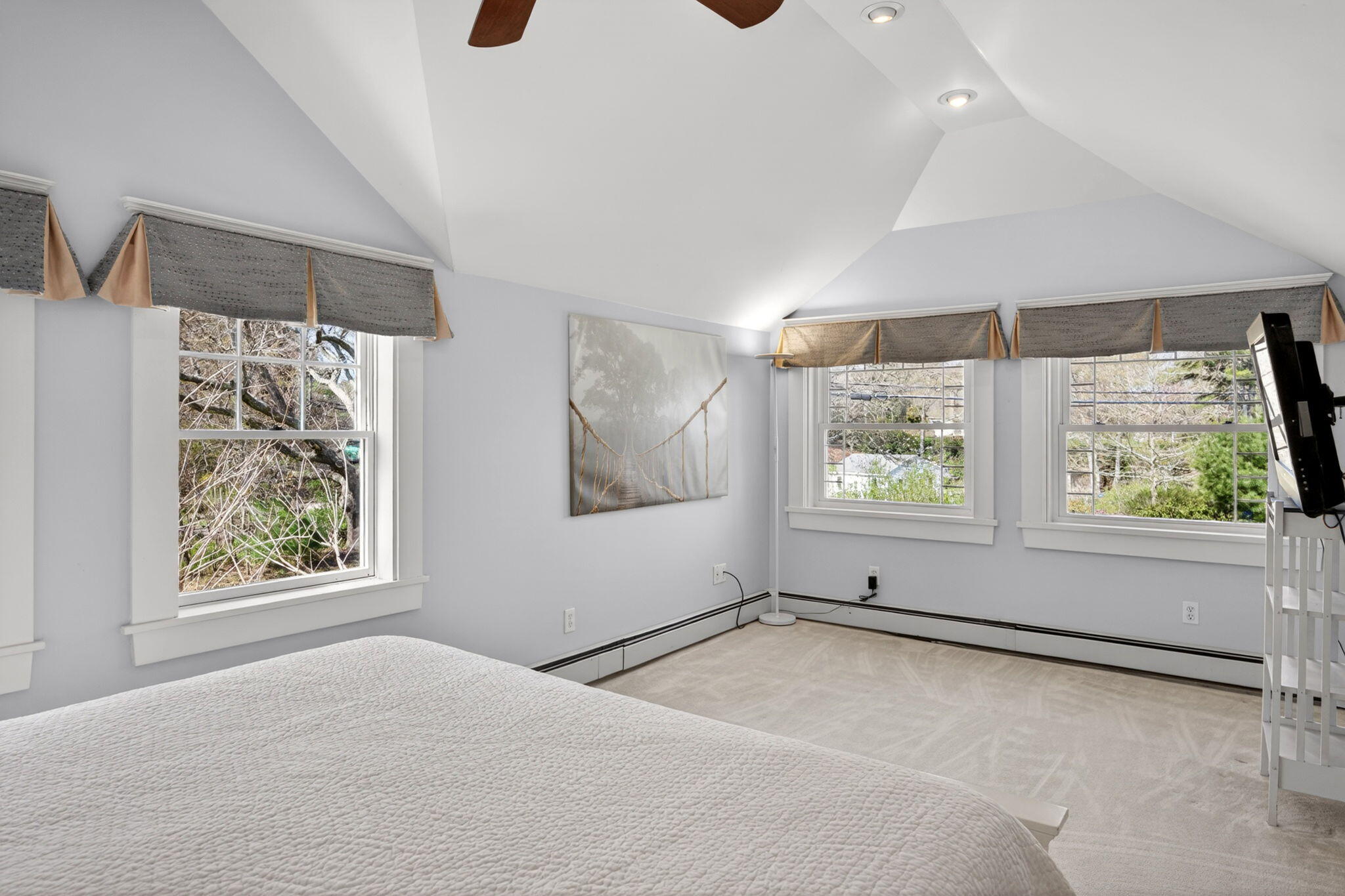 69 County Road Bourne, MA 02532 - Photo 27 of 54 a view of an empty room with a window and a bathroom