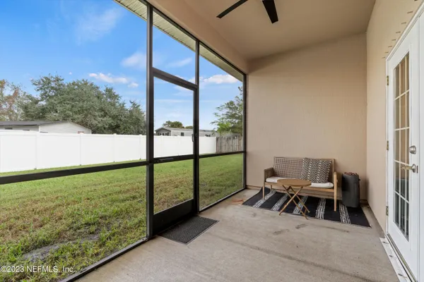 a aerial view of a house