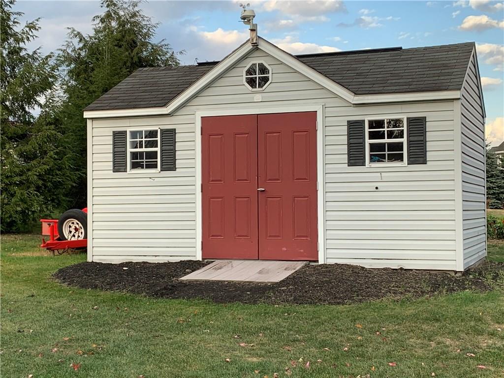 255 Huckleberry Road Indiana, PA 15701 - Photo 8 of 25 Large shed for all your yard tools; riding lawn mower, gardening tools and much more. Plenty of storage.