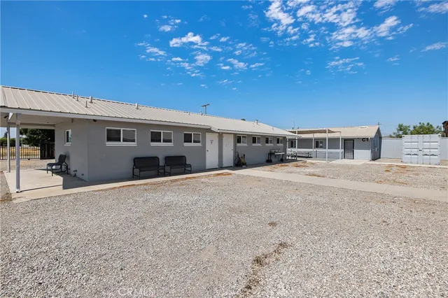 a workspace with furniture and window
