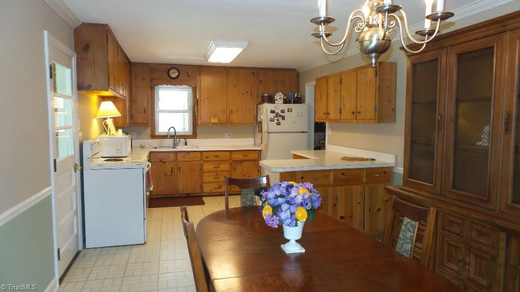 2507 Roland Road Greensboro, NC 27407 - Photo 8 of 19 View of kitchen from Dining Room.