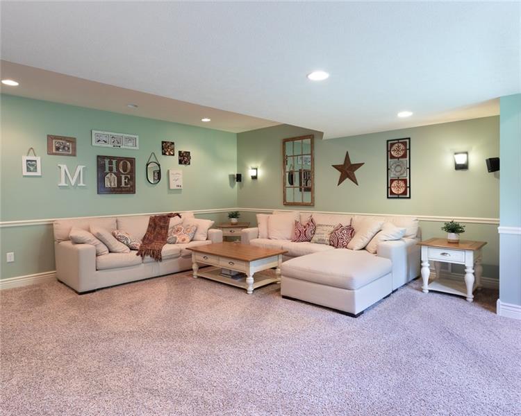2317 Mcdevitt Road Sewickley, PA 15143 - Photo 10 of 25 Sectional in spacious, carpeted basement