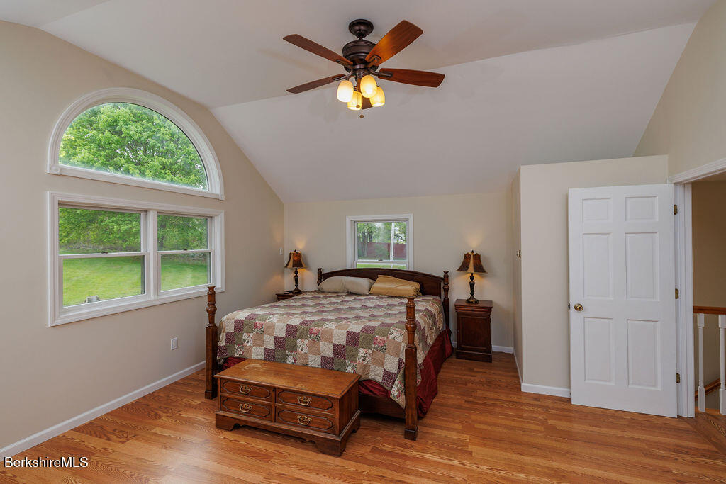 45 State Line Road West Stockbridge, MA 01266 - Photo 17 of 34 a bedroom with a bed and a large window