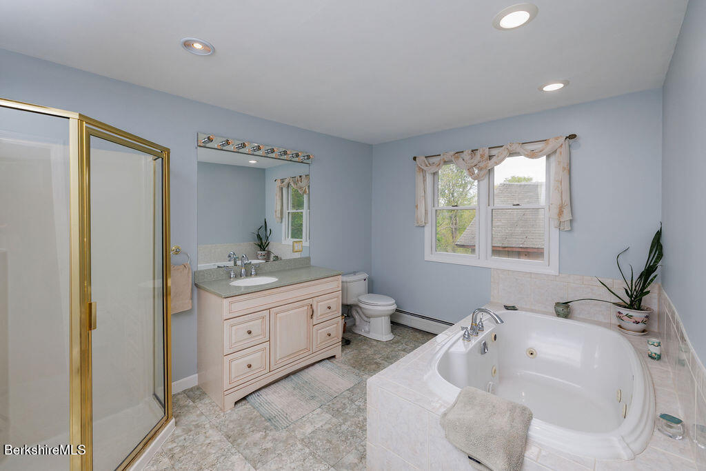 45 State Line Road West Stockbridge, MA 01266 - Photo 19 of 34 a bathroom with a sink and a mirror