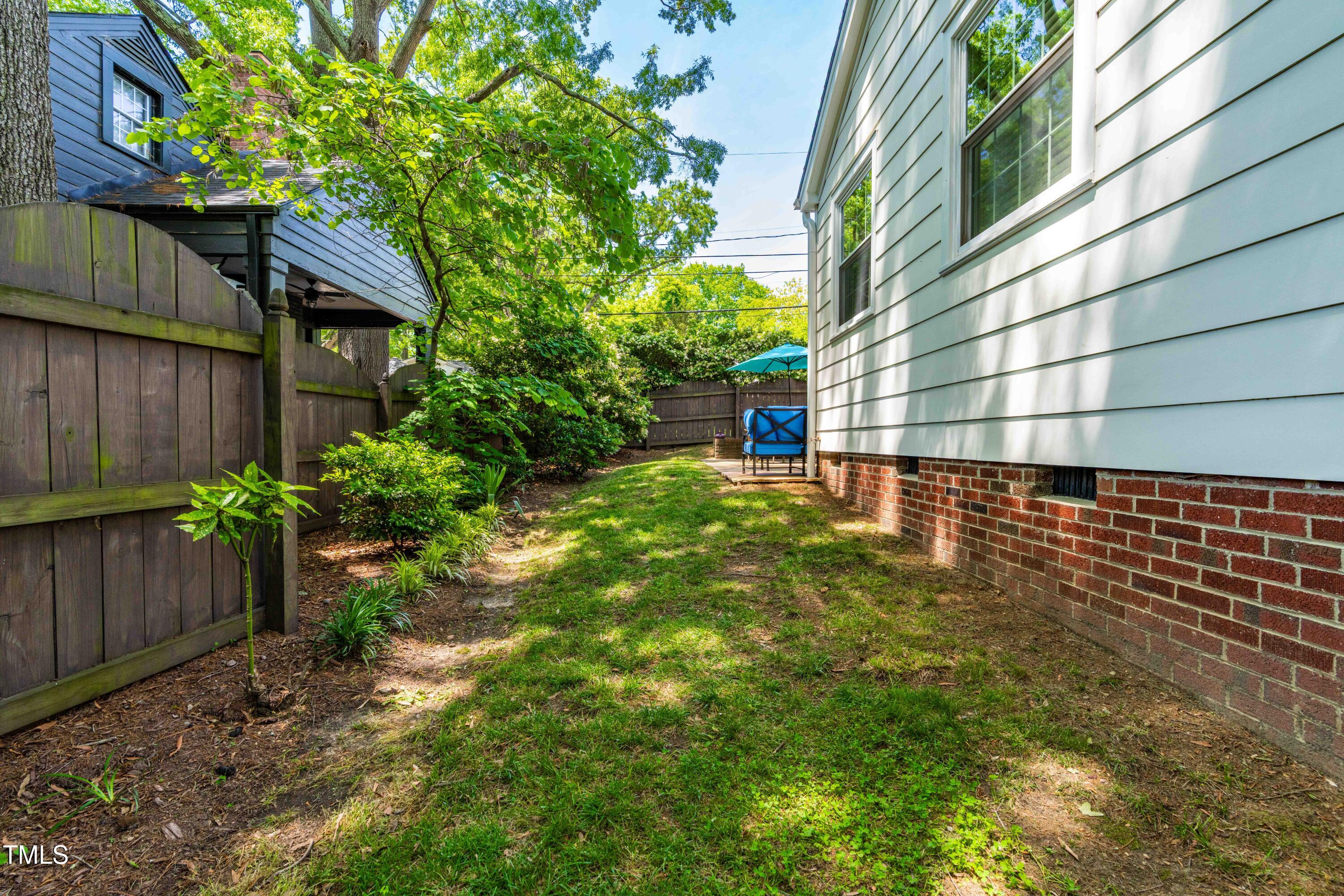 2725 Bedford Avenue Raleigh, NC 27607 - Photo 39 of 48 a view of a backyard