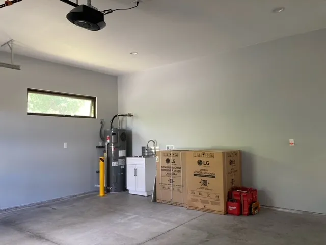 a view of a storage & utility room