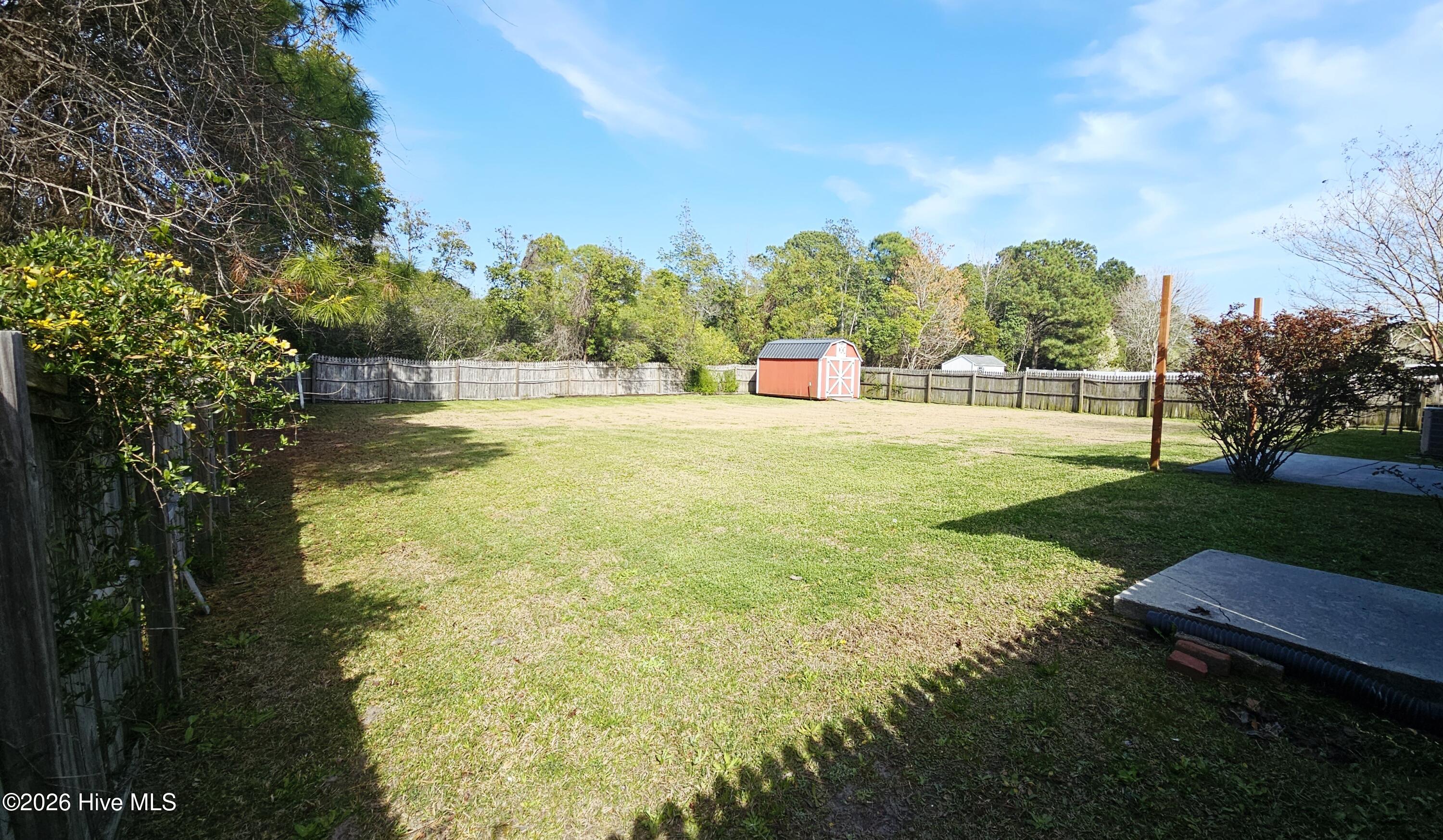 183 Parnell Road Hubert, NC 28539 - Photo 18 of 22 Backyard