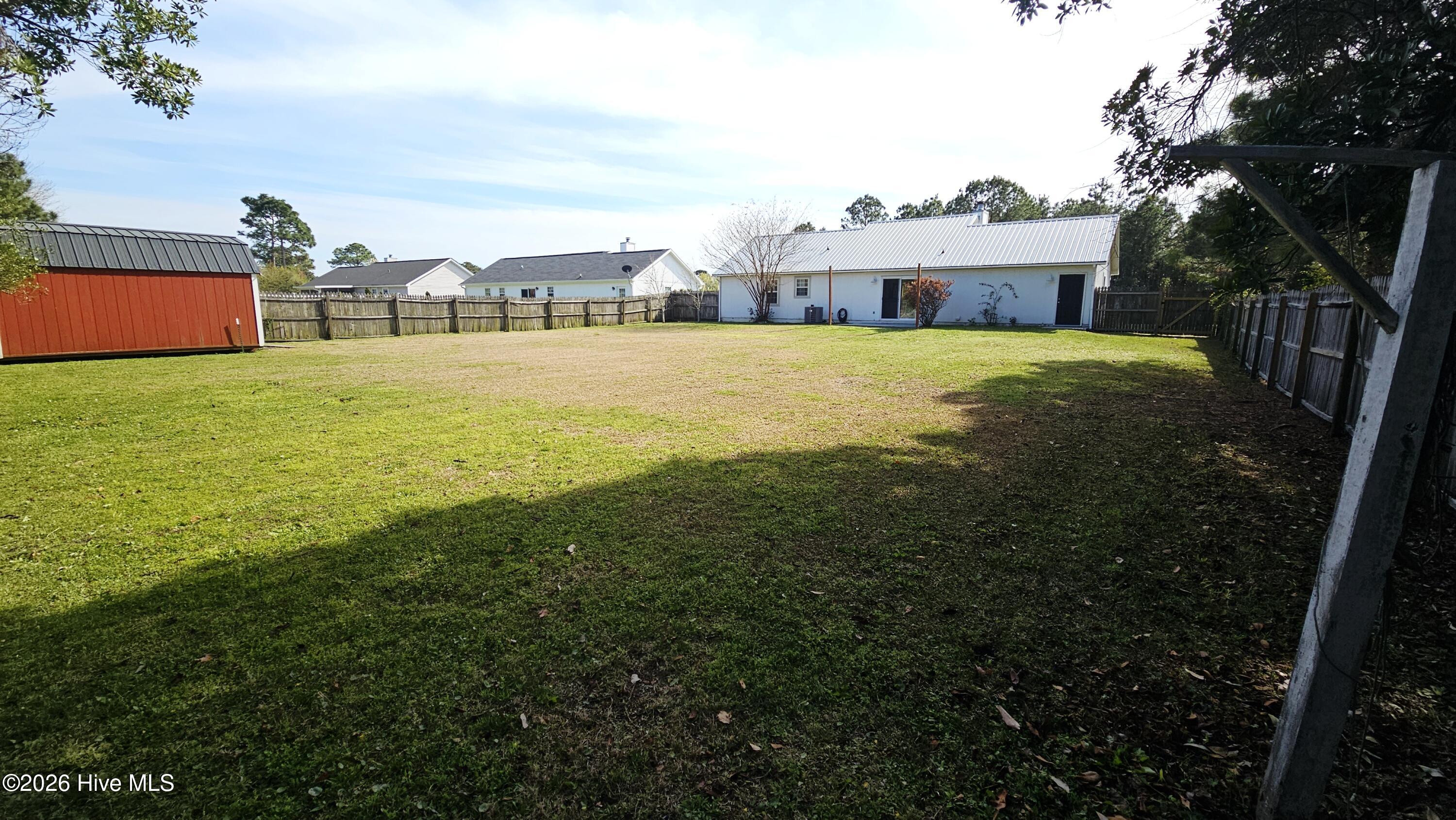 183 Parnell Road Hubert, NC 28539 - Photo 19 of 22 Backyard