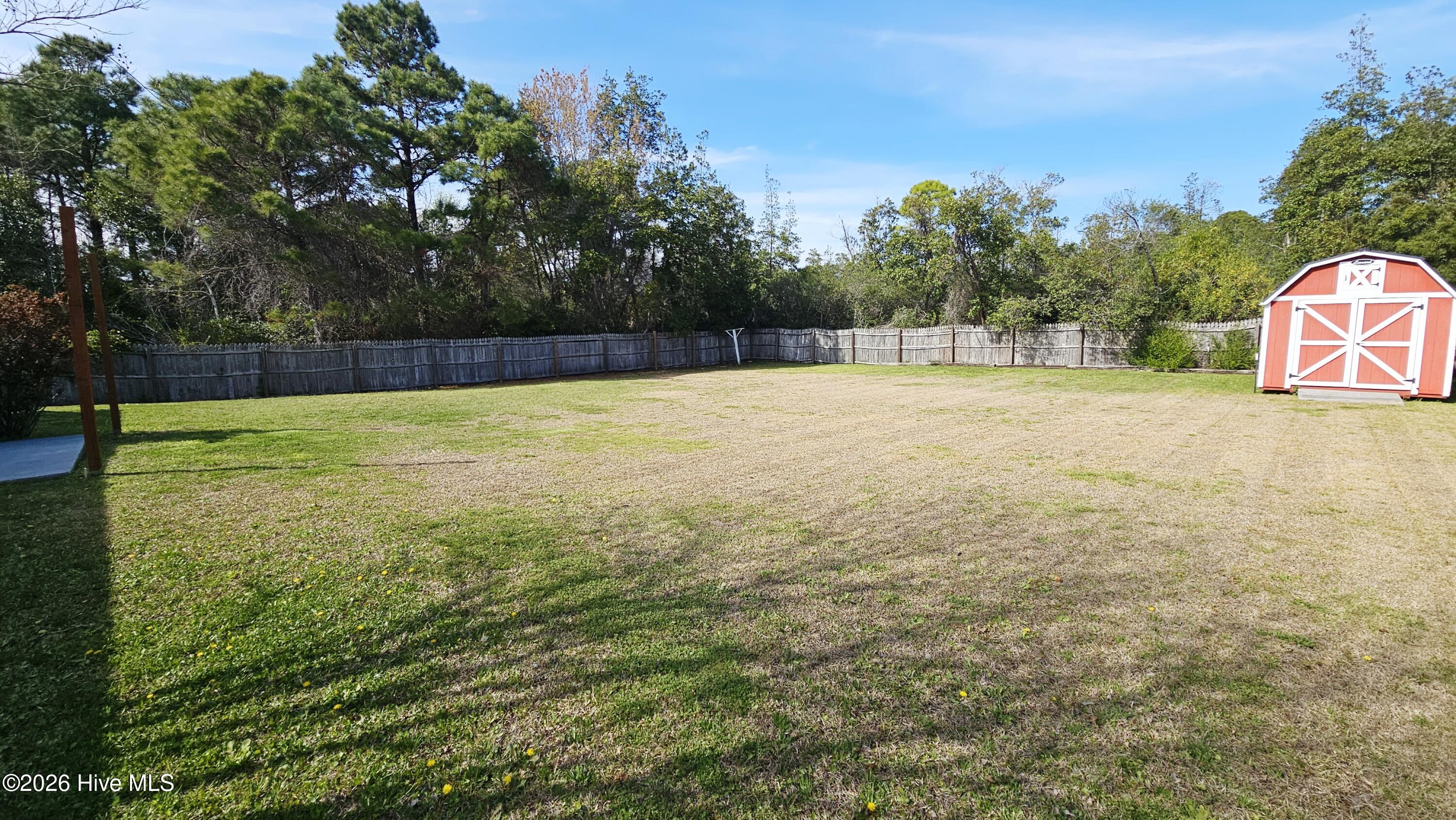 183 Parnell Road Hubert, NC 28539 - Photo 21 of 22 Backyard