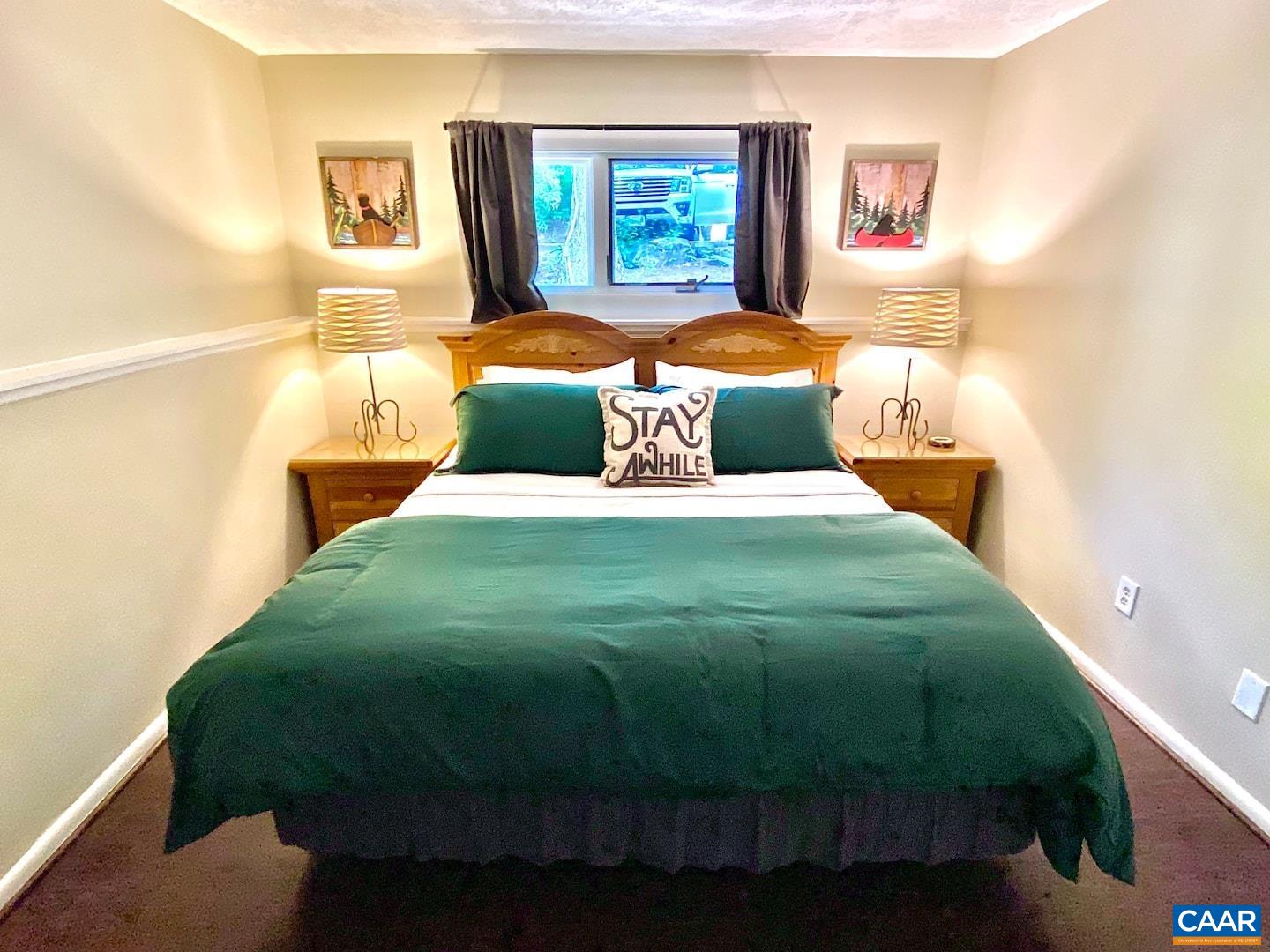 454 3 Ridges Wintergreen, VA 22967 - Photo 8 of 14 a bedroom with a bed and window