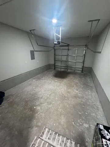 a view of a room with an empty space