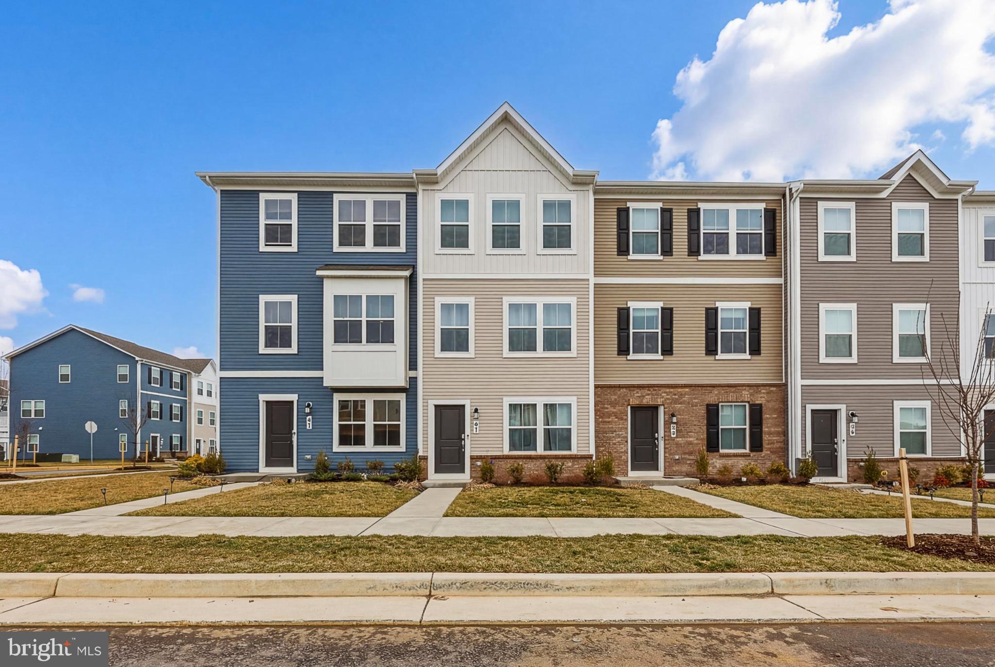 Charming townhomes with modern appeal.