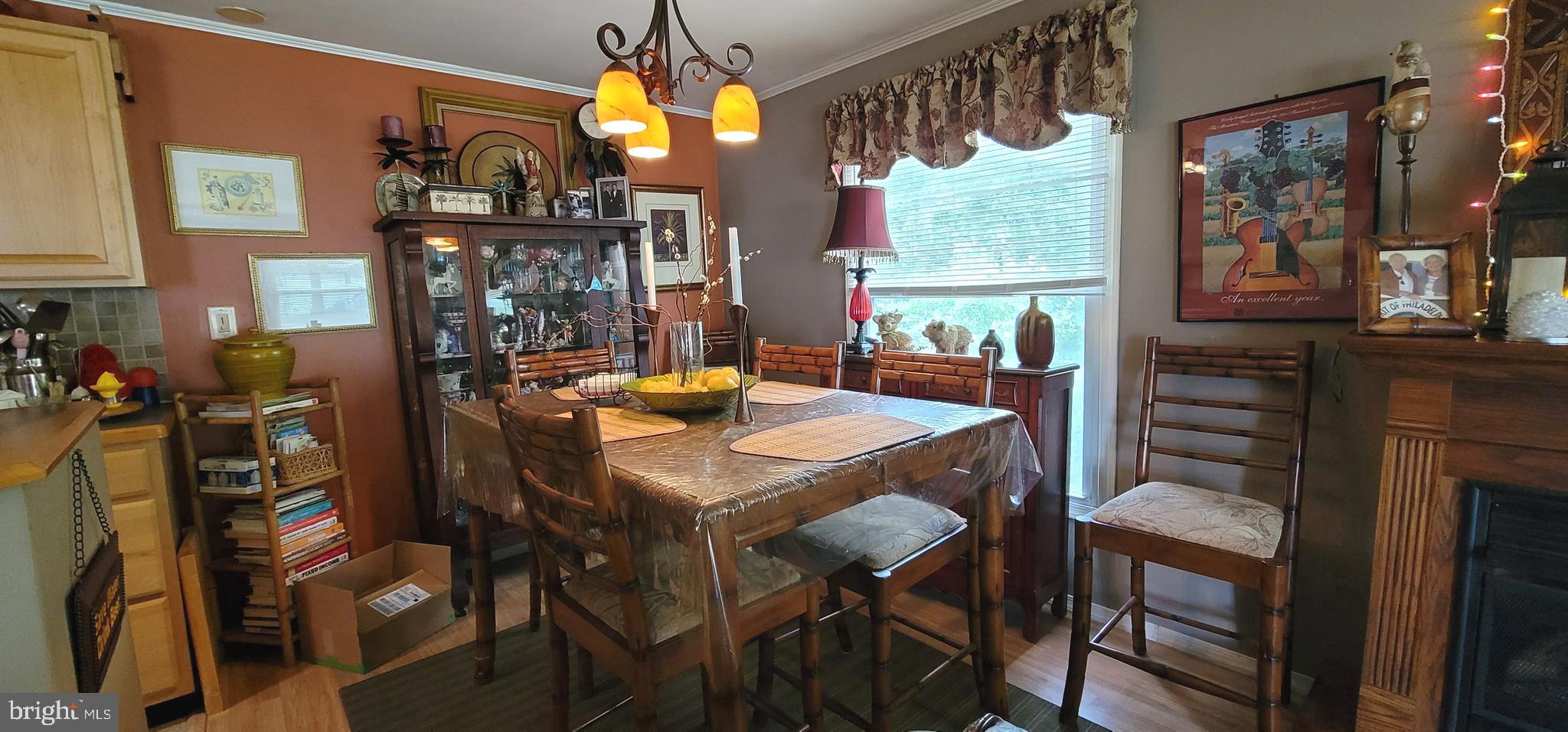 130 Country Lane Buena, NJ 08310 - Photo 5 of 41 a view of a dining room with furniture and chandelier