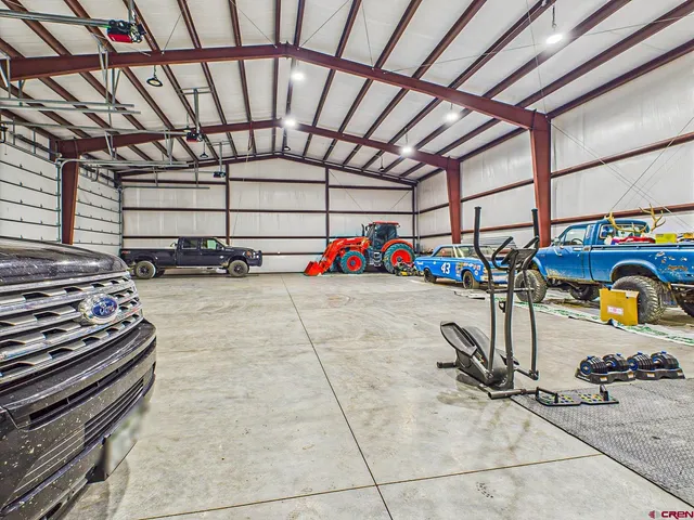 a view of a city with an ocean view