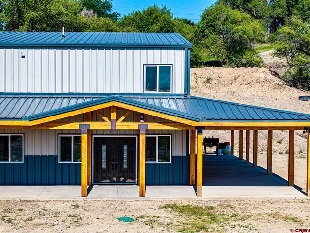 a view of a house with wooden floor