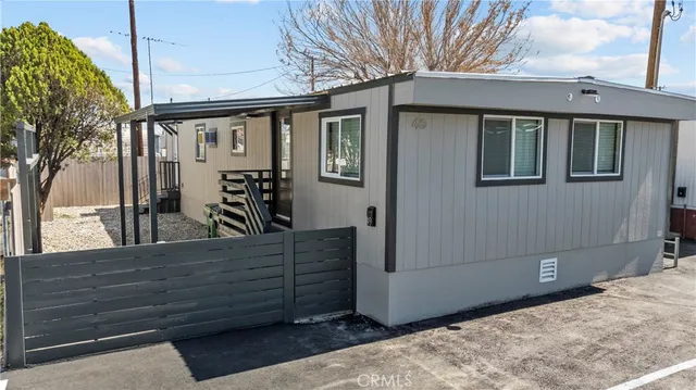 a view of front door