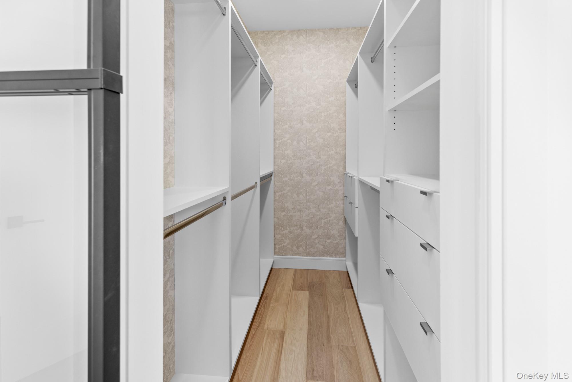 24 Midway Street Babylon, NY 11702 - Photo 32 of 40 Primary Bedroom Walk in closet featuring light wood finished floors
