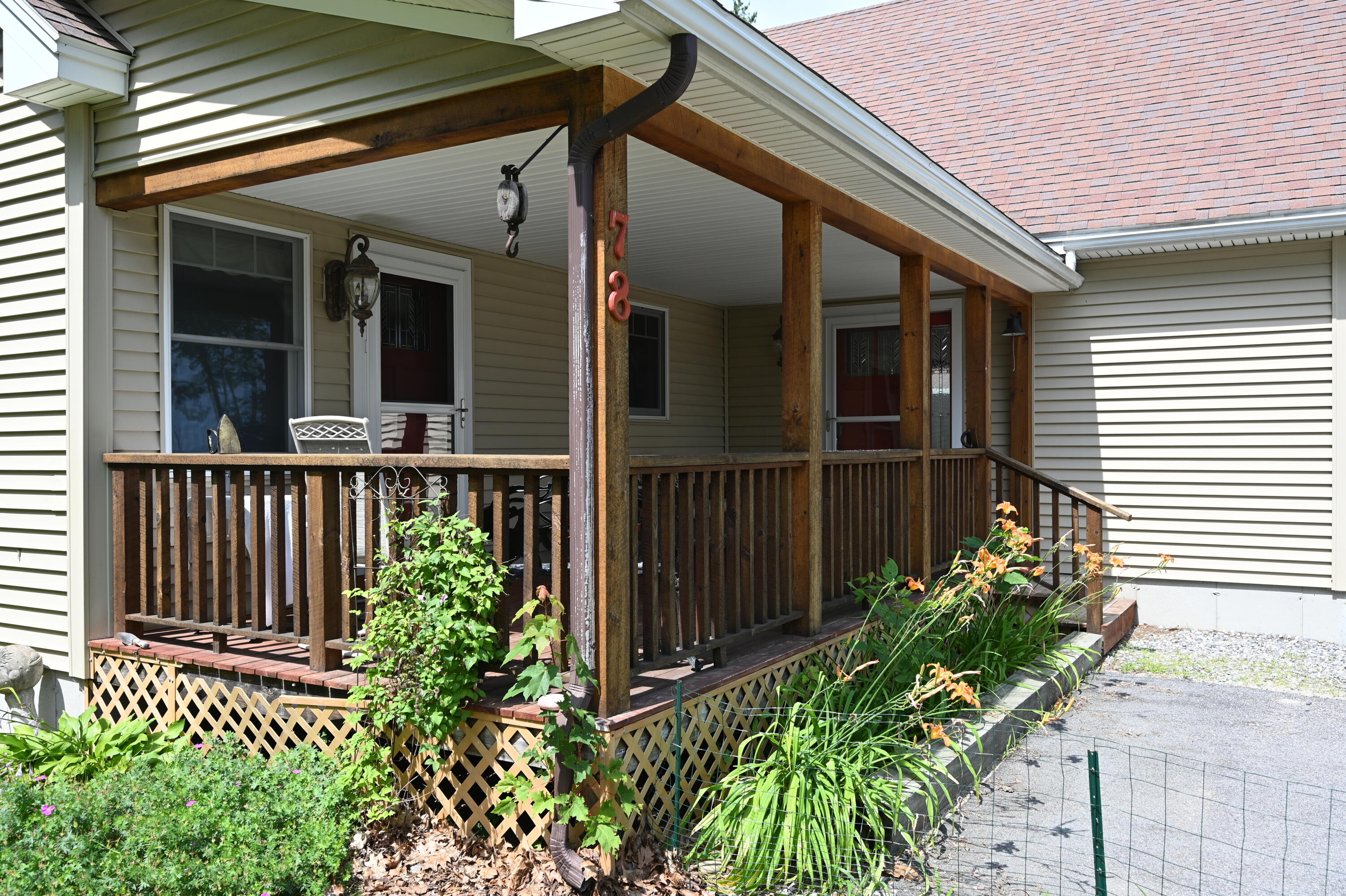 78 Sebago Road Sebago, ME 04029 - Photo 4 of 52 Front Porch Main House
