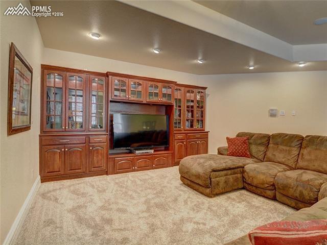 15925 Winding Trail Road Colorado Springs, CO 80908 - Photo 33 of 36 Basement Family Room