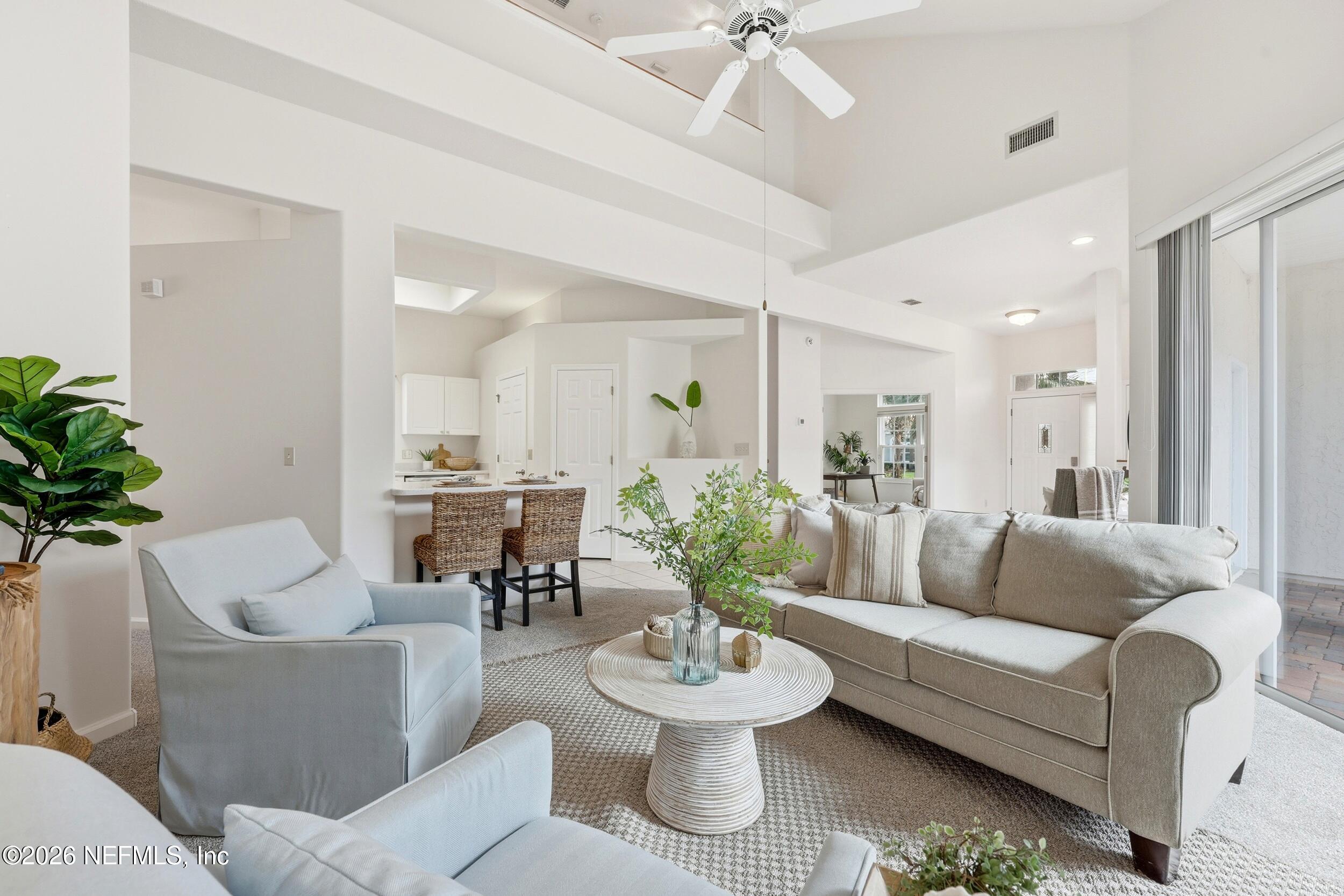 144 Cedar Ridge Circle St. Augustine, FL 32080 - Photo 12 of 48 GREAT ROOM TO KITCHEN VIEW