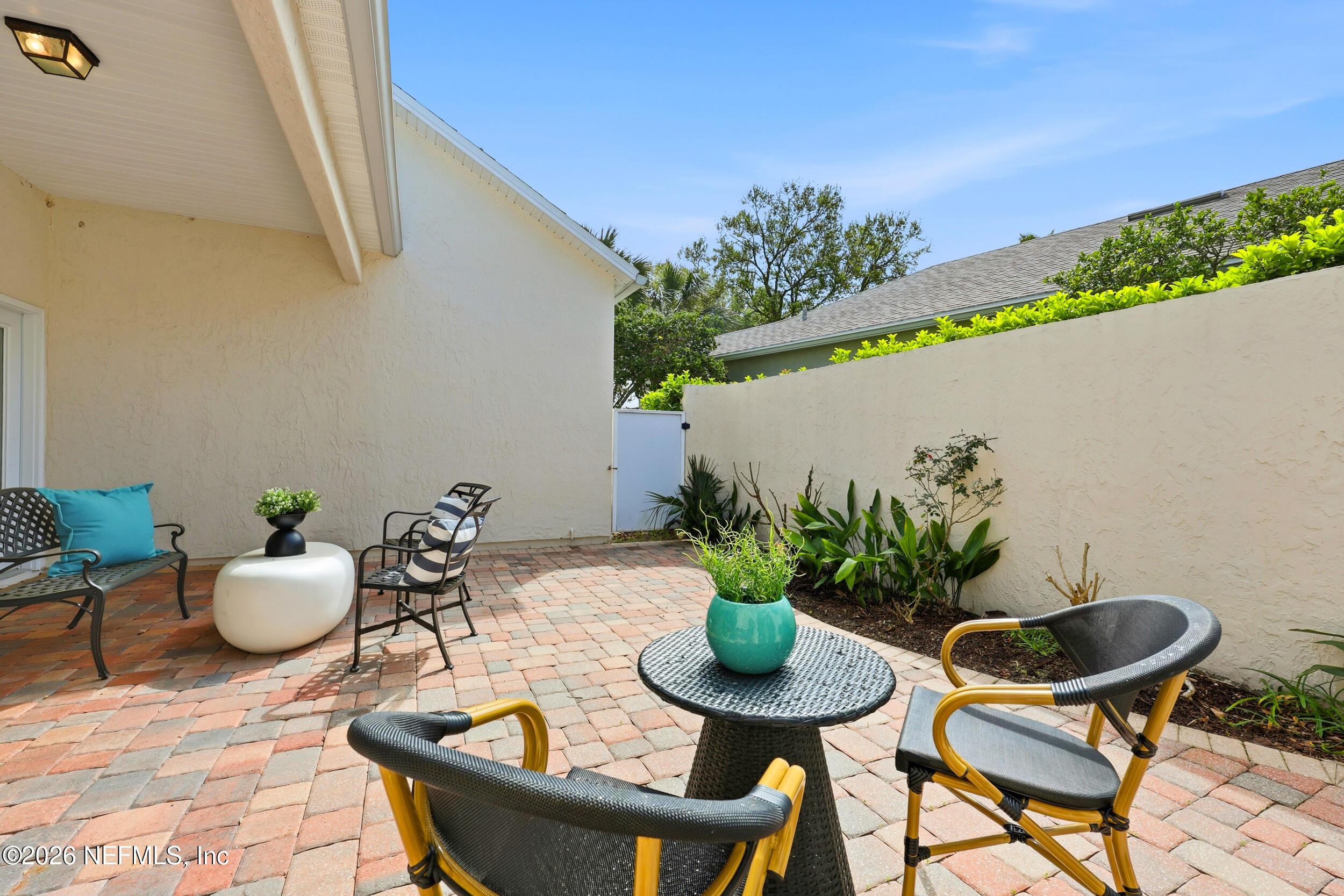 144 Cedar Ridge Circle St. Augustine, FL 32080 - Photo 4 of 48 PRIVATE COURTYARD