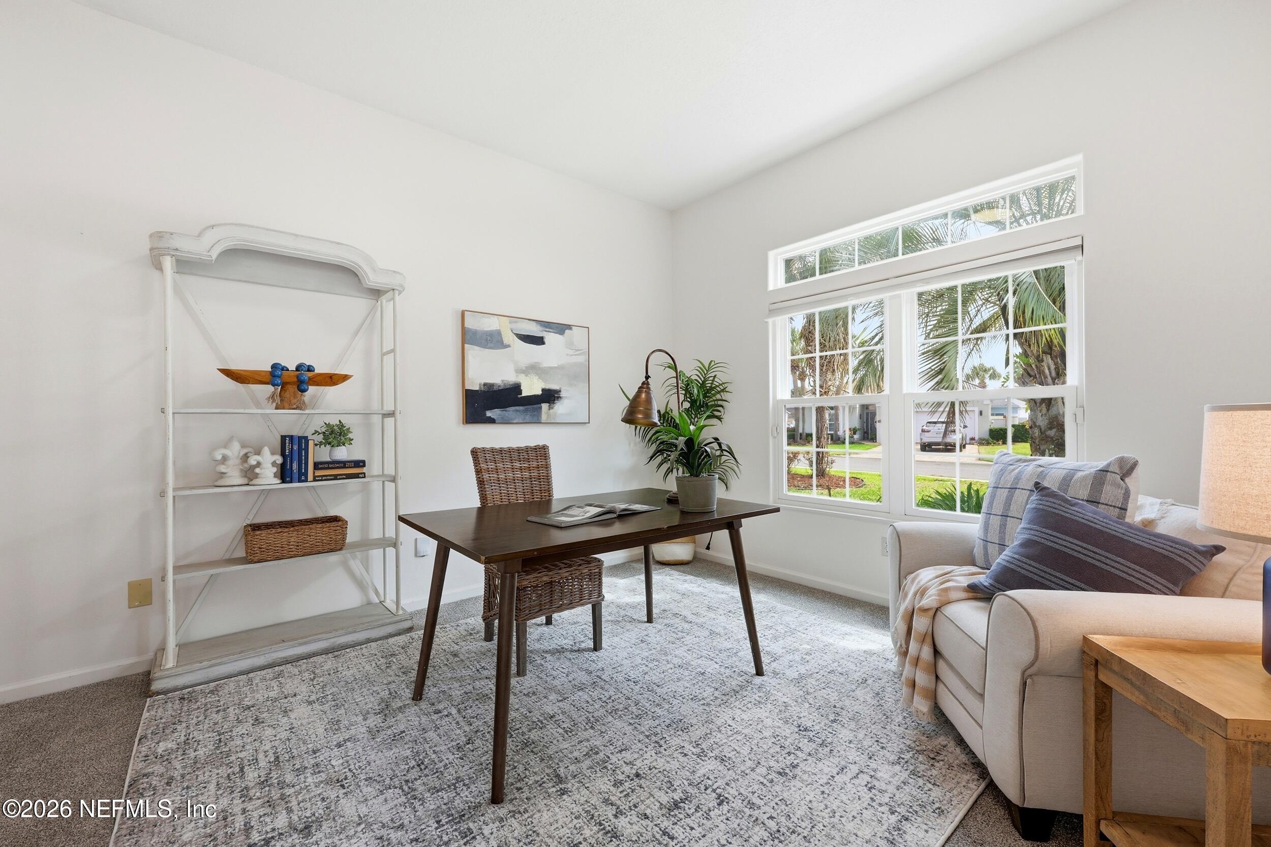 144 Cedar Ridge Circle St. Augustine, FL 32080 - Photo 6 of 48 PRIVATE OFFICE W/ FRENCH DOORS