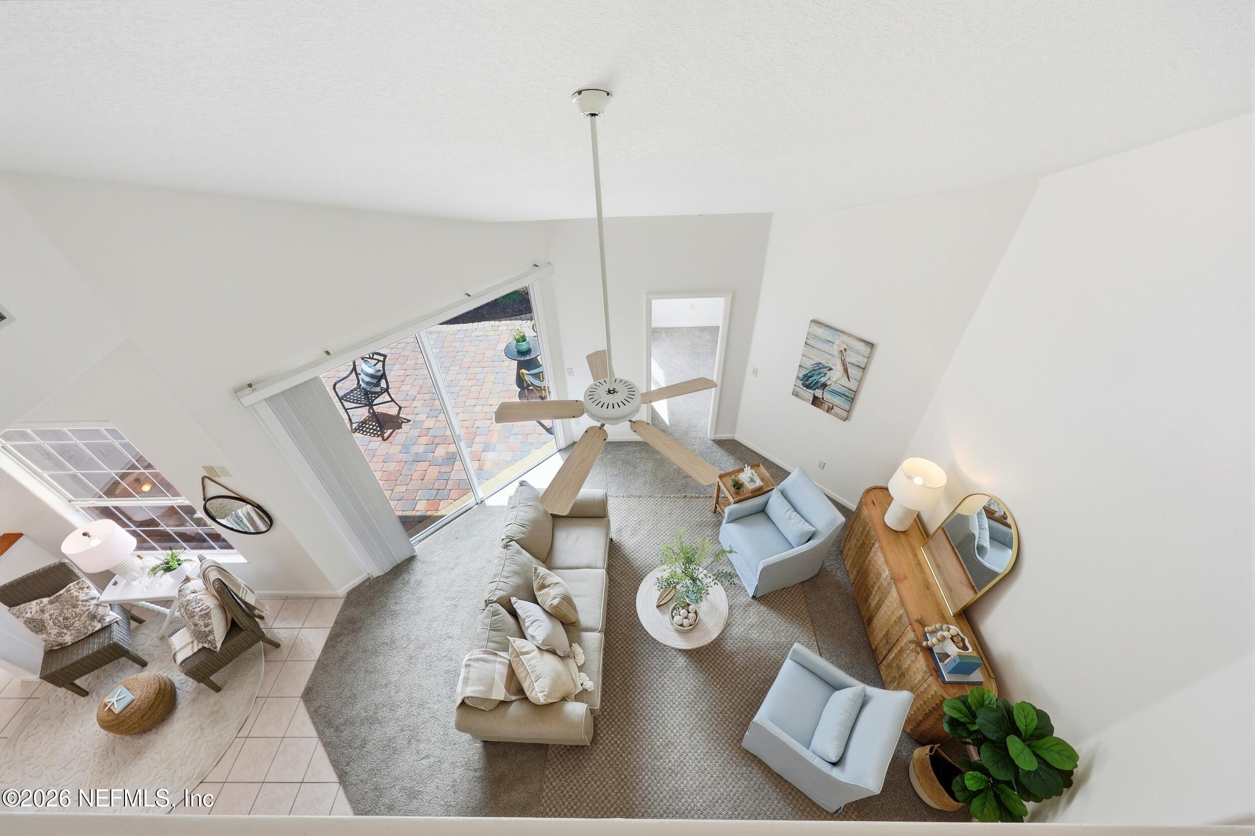 144 Cedar Ridge Circle St. Augustine, FL 32080 - Photo 9 of 48 LIVING AREA VIEW FROM 2ND FLOOR