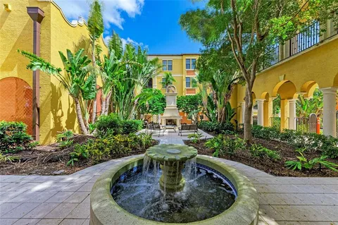 a view of a balcony with an outdoor space