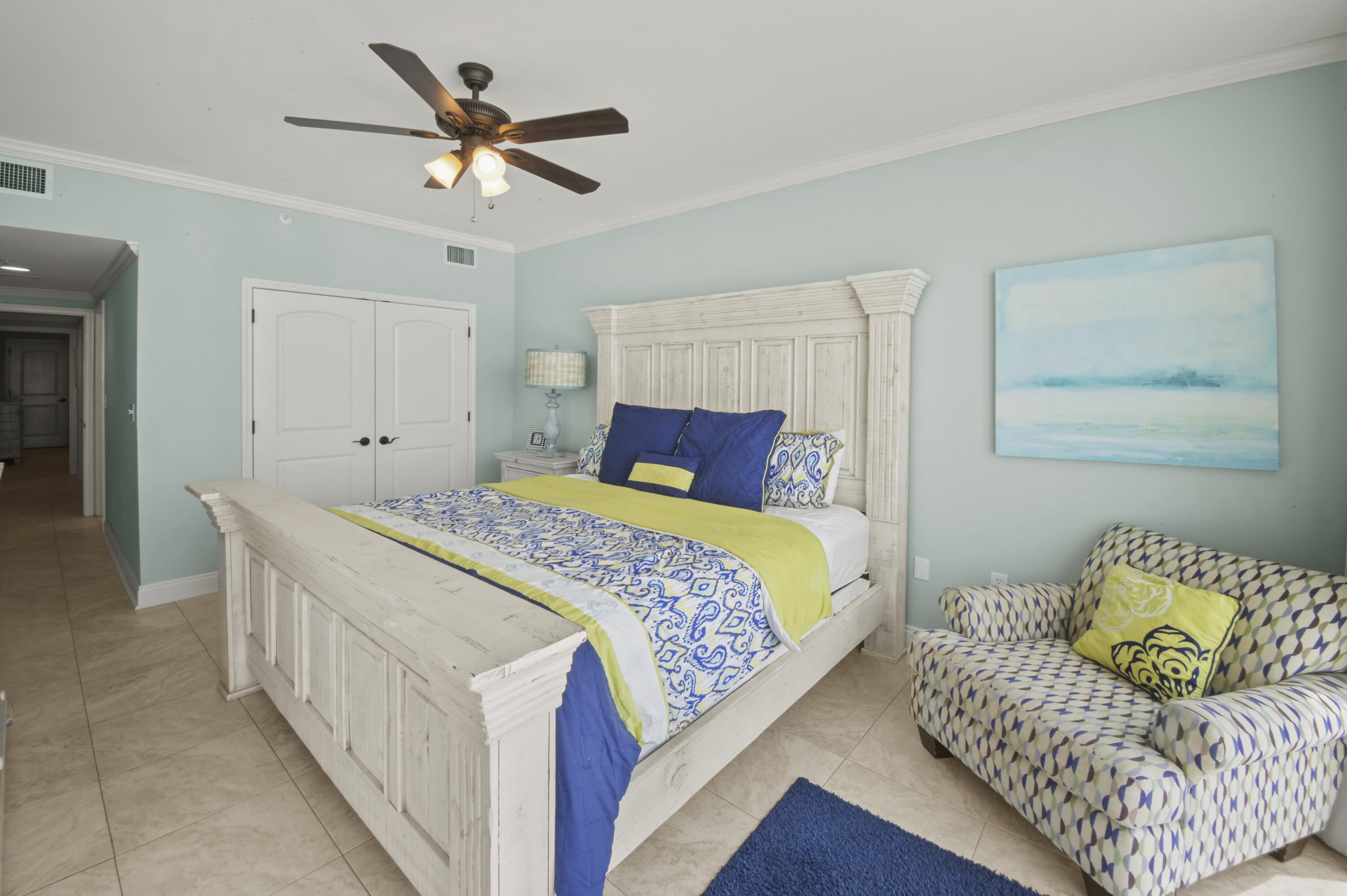 8477 Gulf Boulevard, Unit 902 Navarre, FL 32566 - Photo 15 of 36 a bedroom with a bed and window