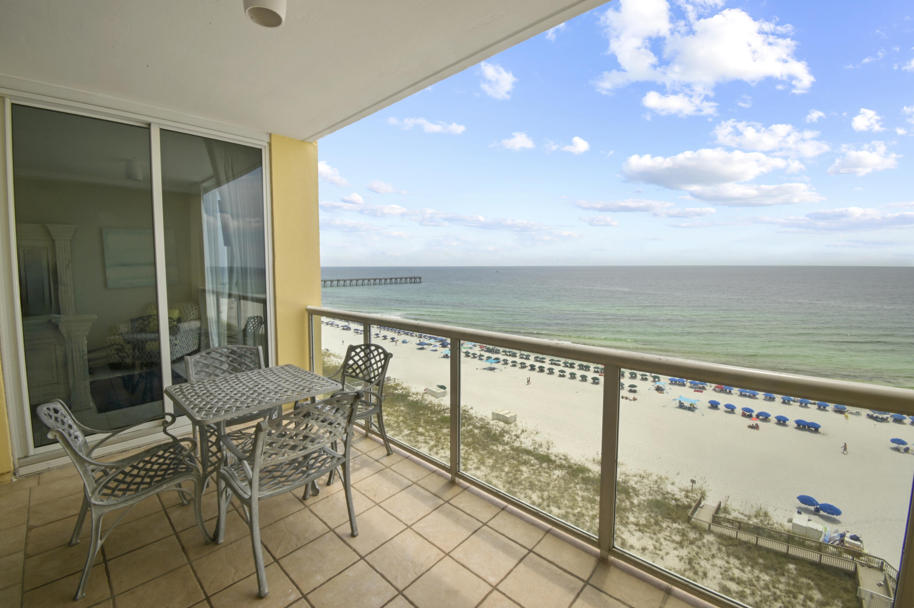 8477 Gulf Boulevard, Unit 902 Navarre, FL 32566 - Photo 22 of 36 a view of balcony with chairs