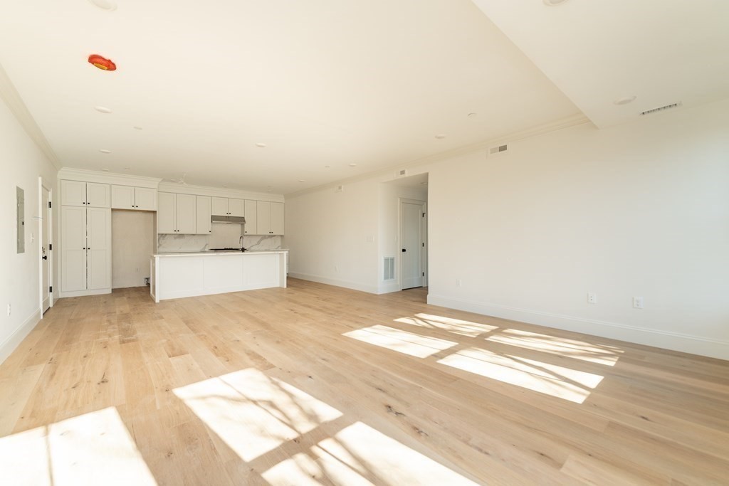 120 Brookside Avenue, Unit 203 Boston, MA 02130 - Photo 3 of 18 a view of kitchen and empty room