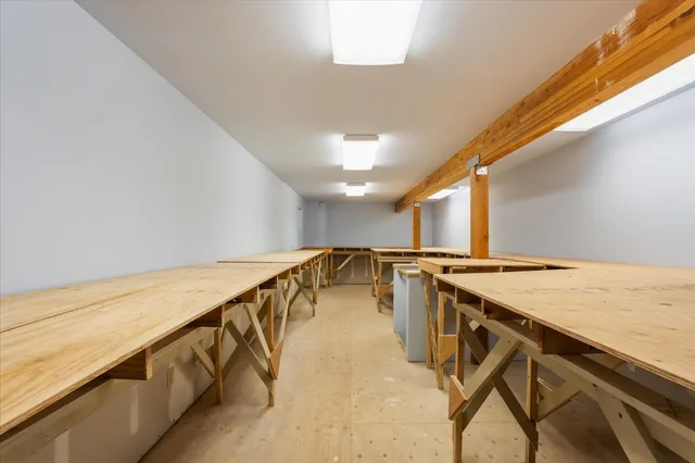 a bird view of a house