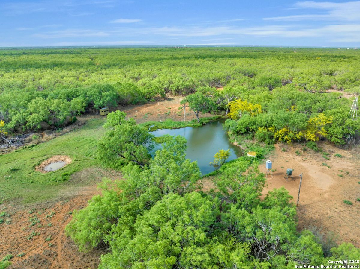 2654 Mathews Rnch Road Dilley, TX 78017 - Photo 4 of 39 a view of a lake with a yard
