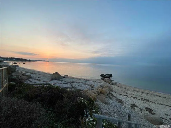 a view of ocean view with beach