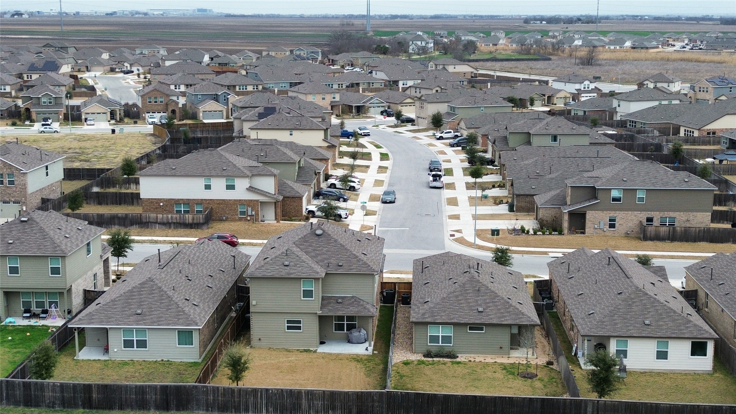 138 Milliner Loop Hutto, TX 78634 - Photo 4 of 36 Aerial view of residential area