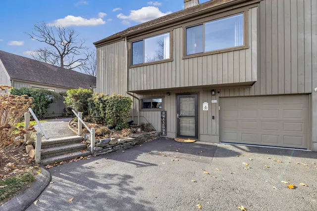 a view of a house with a patio