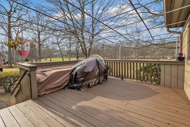 a view of a roof deck