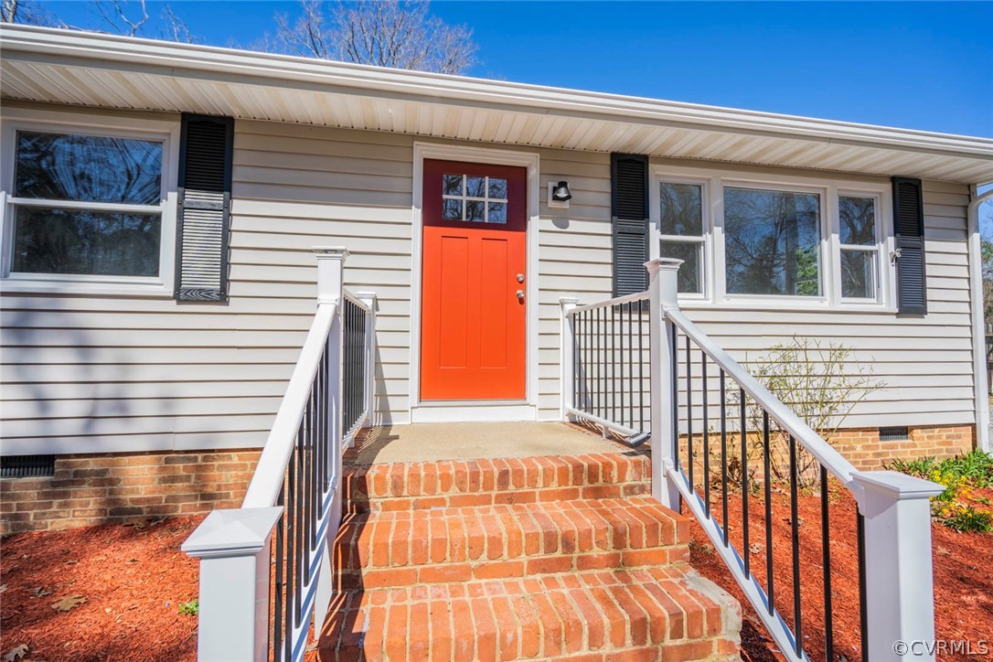 238 Monath Road North Chesterfield, VA 23236 - Photo 3 of 32 a view of a balcony with a door