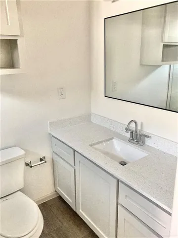 a bathroom with a sink and a toilet