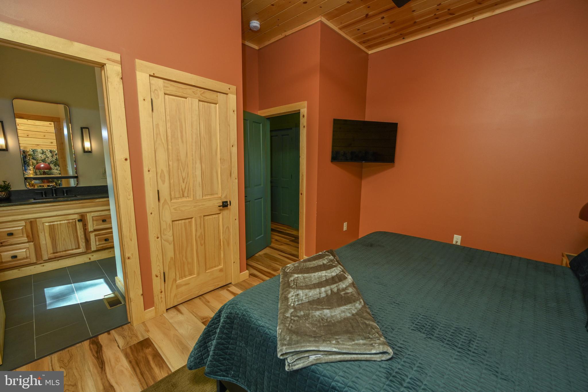 1067 North Camp Road McHenry, MD 21541 - Photo 48 of 81 Main level ensuite bedroom 4