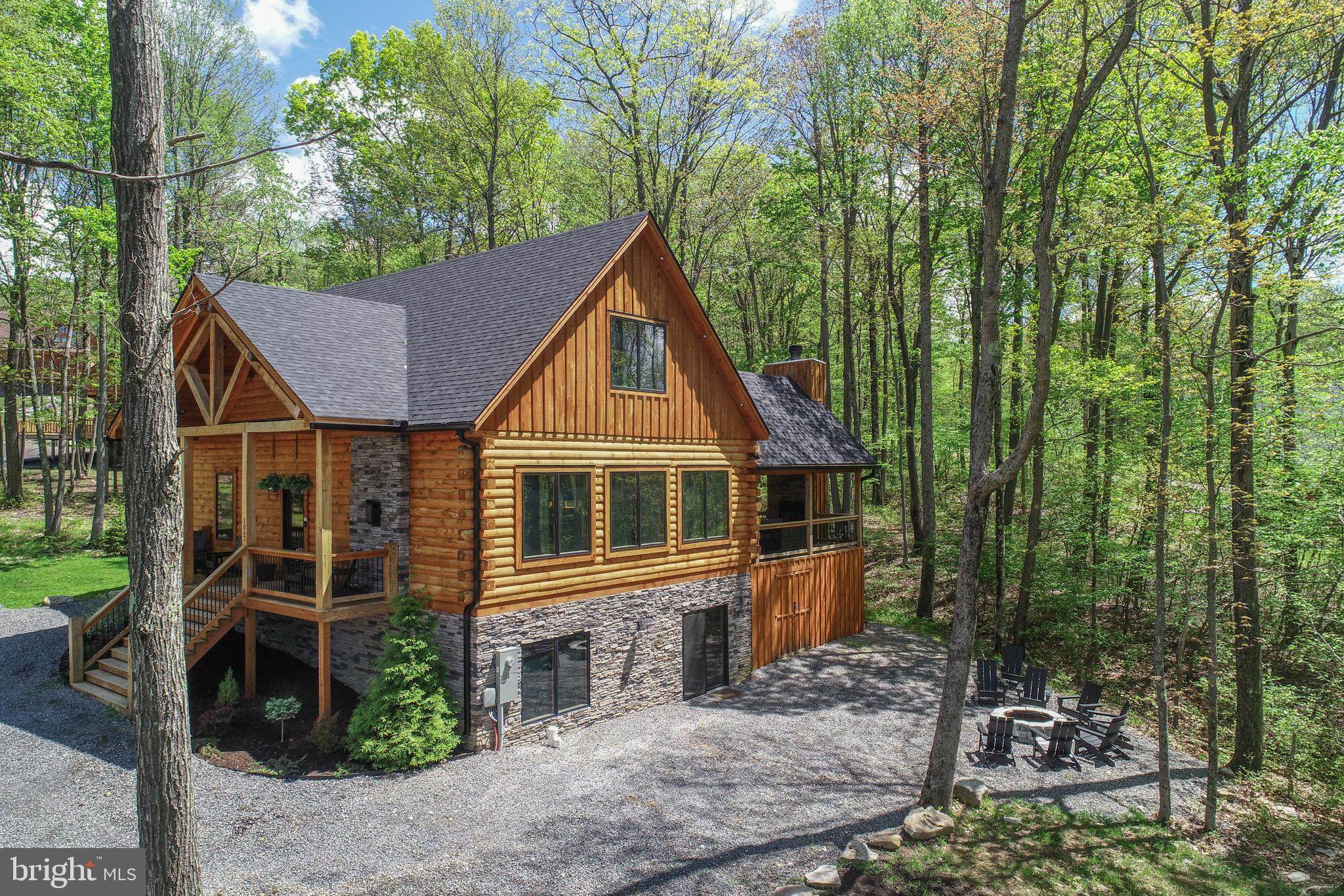 1067 North Camp Road McHenry, MD 21541 - Photo 78 of 81 a view of a house with backyard
