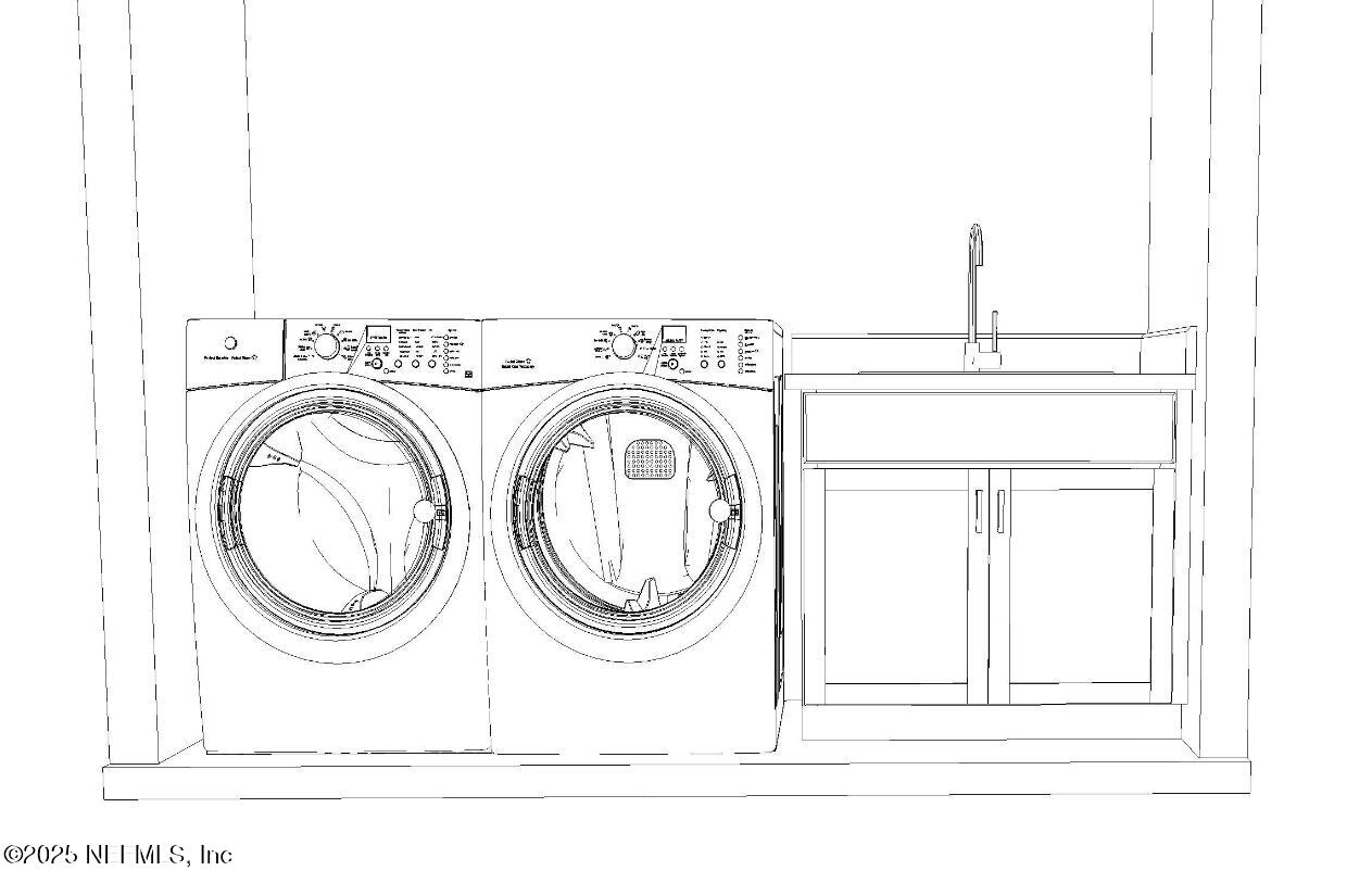 110 Historic Brick Lane St. Augustine, FL 32095 - Photo 25 of 28 Laundry room cabinet