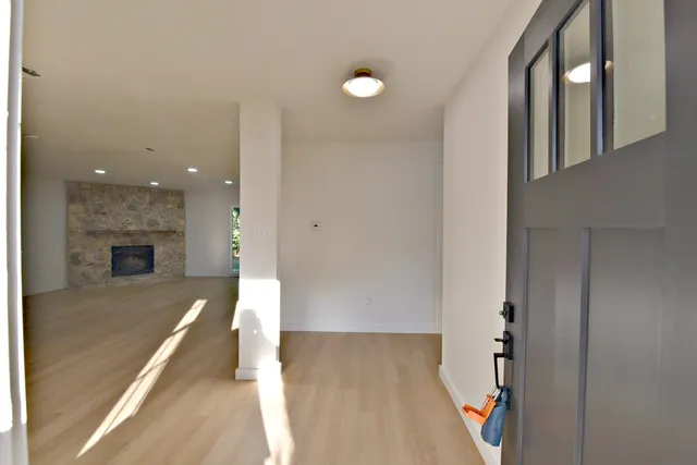 a view of an entryway