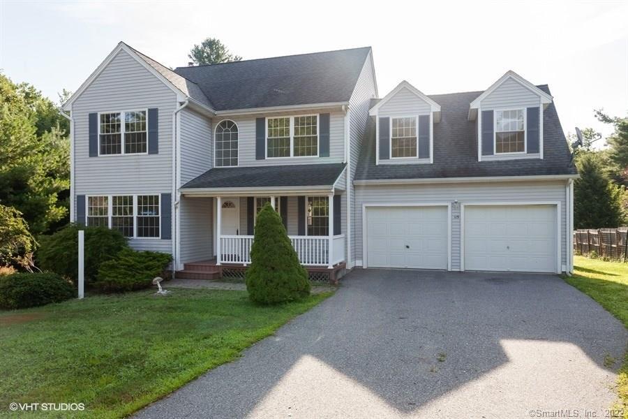 Beautiful curb appeal at this newer colonial!