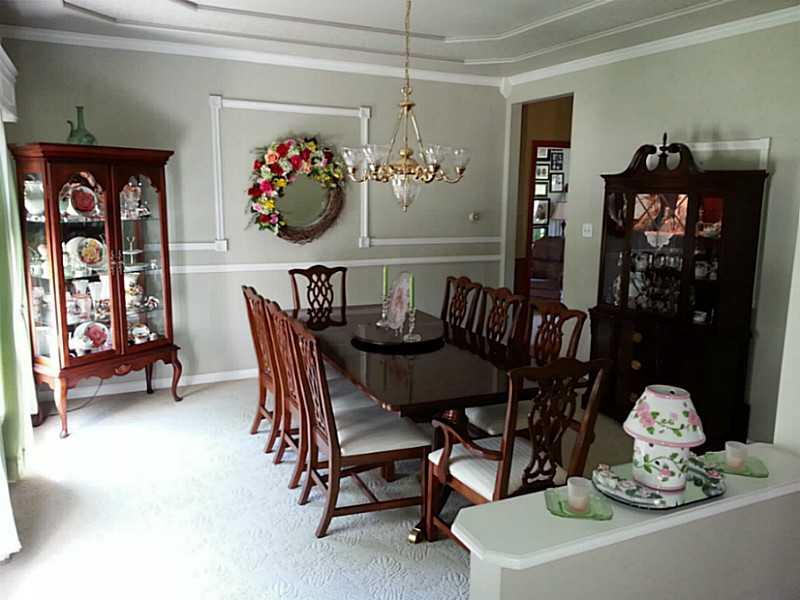 1306 West Park Road Slippery Rock, PA 16057 - Photo 5 of 25 Dining Room. trayed ceilings crown moldings and built in china closet