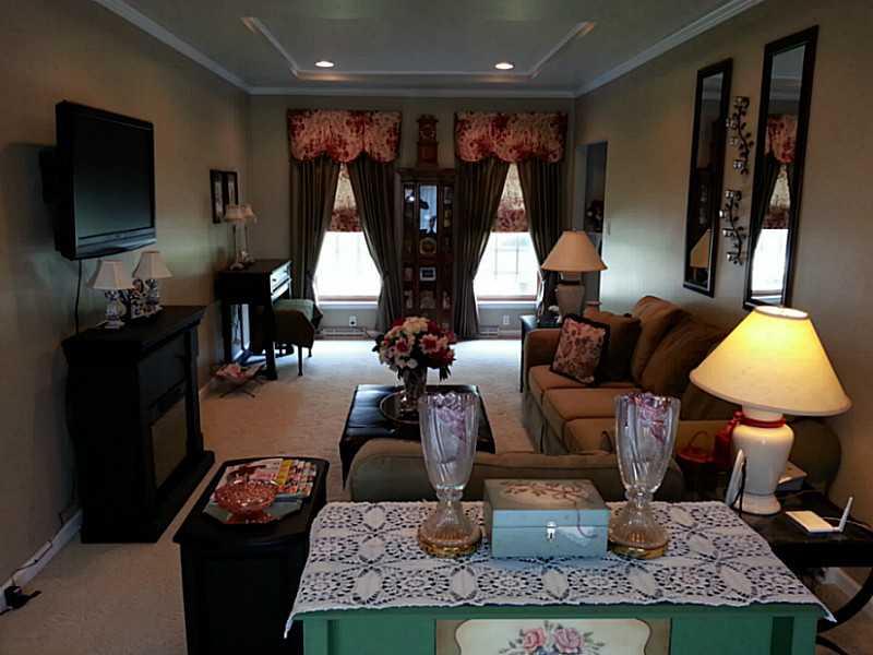 1306 West Park Road Slippery Rock, PA 16057 - Photo 7 of 25 Living Room. recessed lighting, trayed ceilings with crown moldings