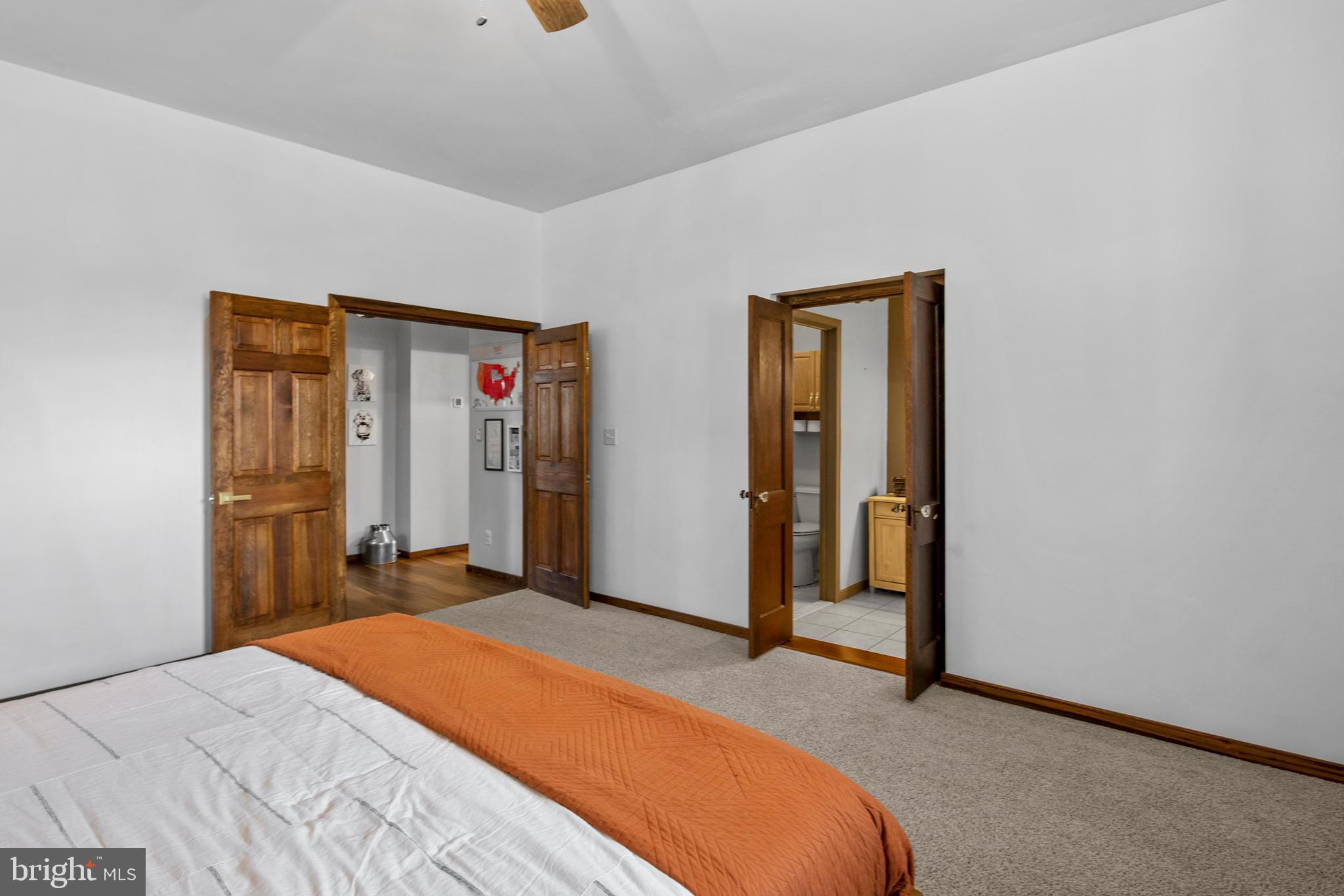 248 Warwick Road Elverson, PA 19520 - Photo 23 of 56 Double doors to hallway and bathroom