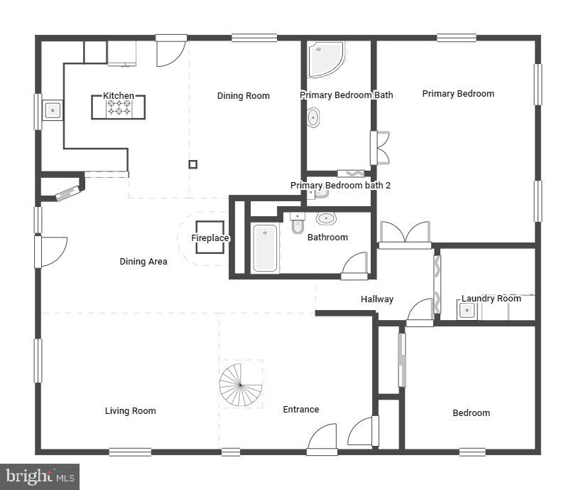 248 Warwick Road Elverson, PA 19520 - Photo 55 of 56 Main Level floorplan